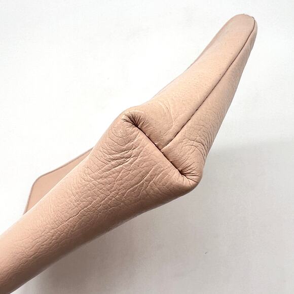 MARK AND GRAHAM Commute Clutch Blush Pink Leather Travel Business Accessory - Picture 6 of 16